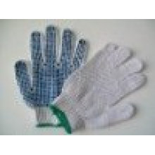 sunnyhope blue pvc dotted gloves